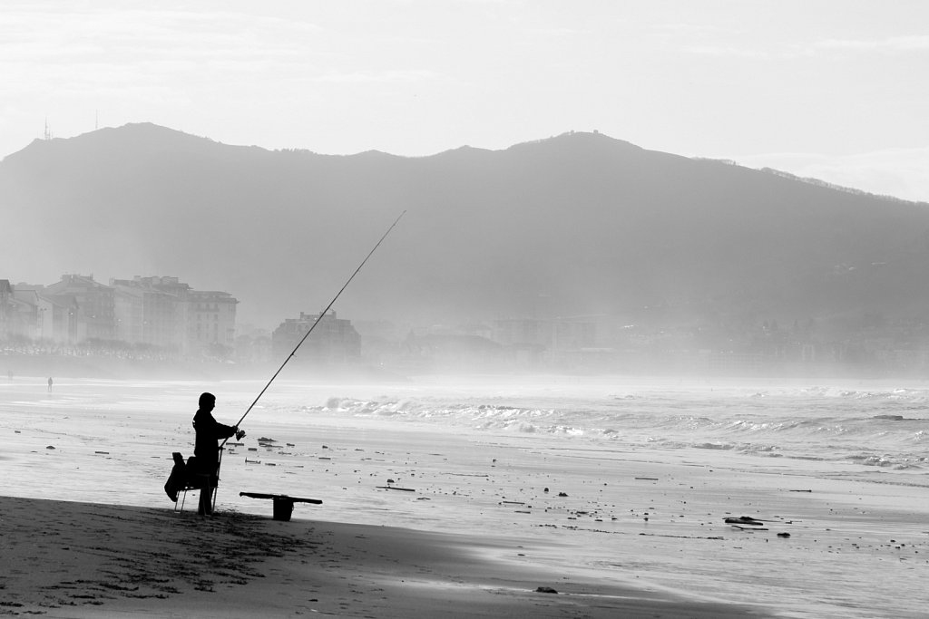 La pêche à Hendaye